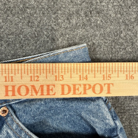 Vintage Levi's Orange Tab Jeans Womens 30 (Fits 28x32) Blue Straight Leg Denim‎ - Picture 11 of 16